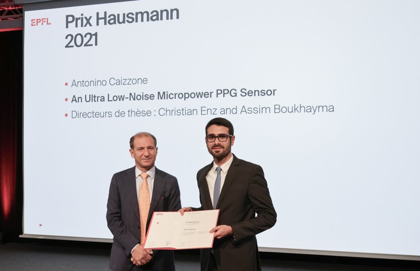 Antonino Caizzone receives Hausmann award 2021