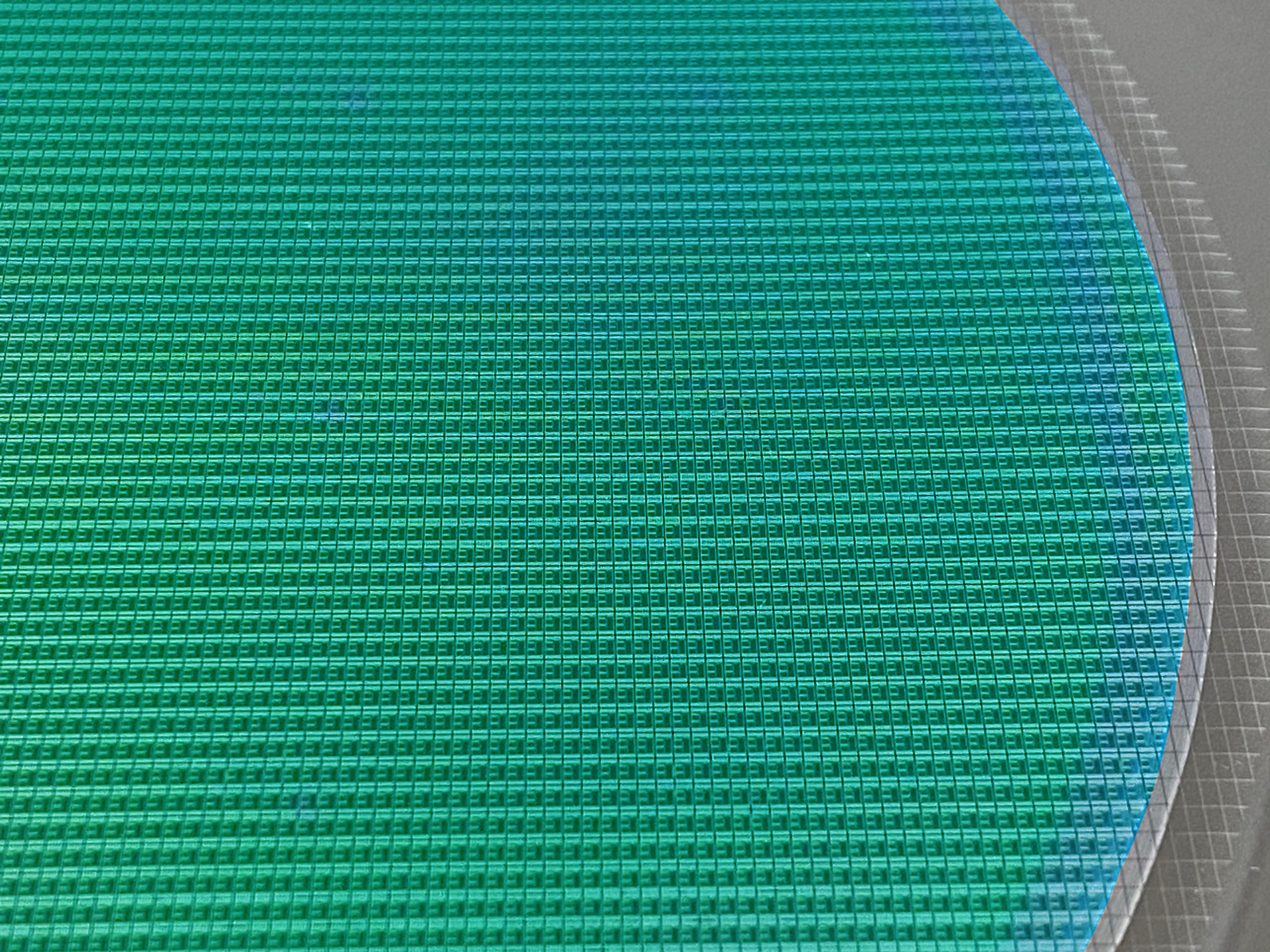 Wafer of PPG sensors